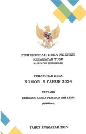 RKPDES TAHUN ANGGARAN 2025